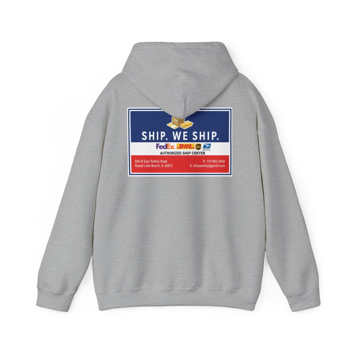 Ship. We Ship. Hoodie — Shipping Service Sweatshirt
