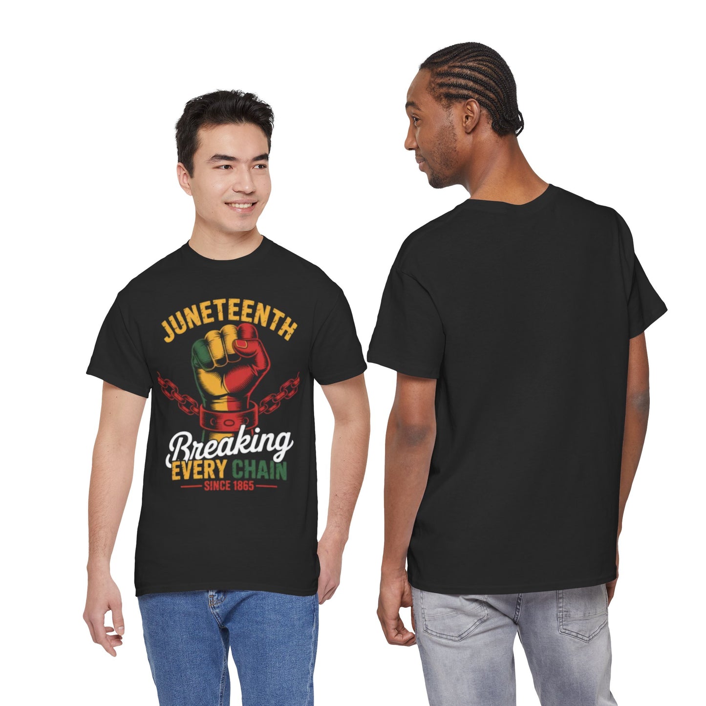 Juneteenth Breaking Every Chain Tee