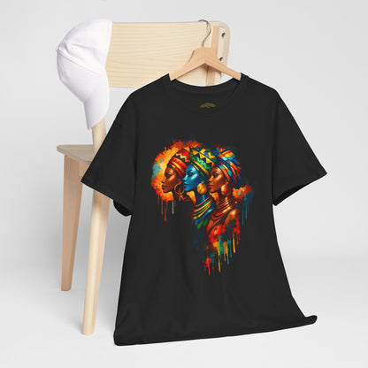 Alkebulan Queen Drip Tee