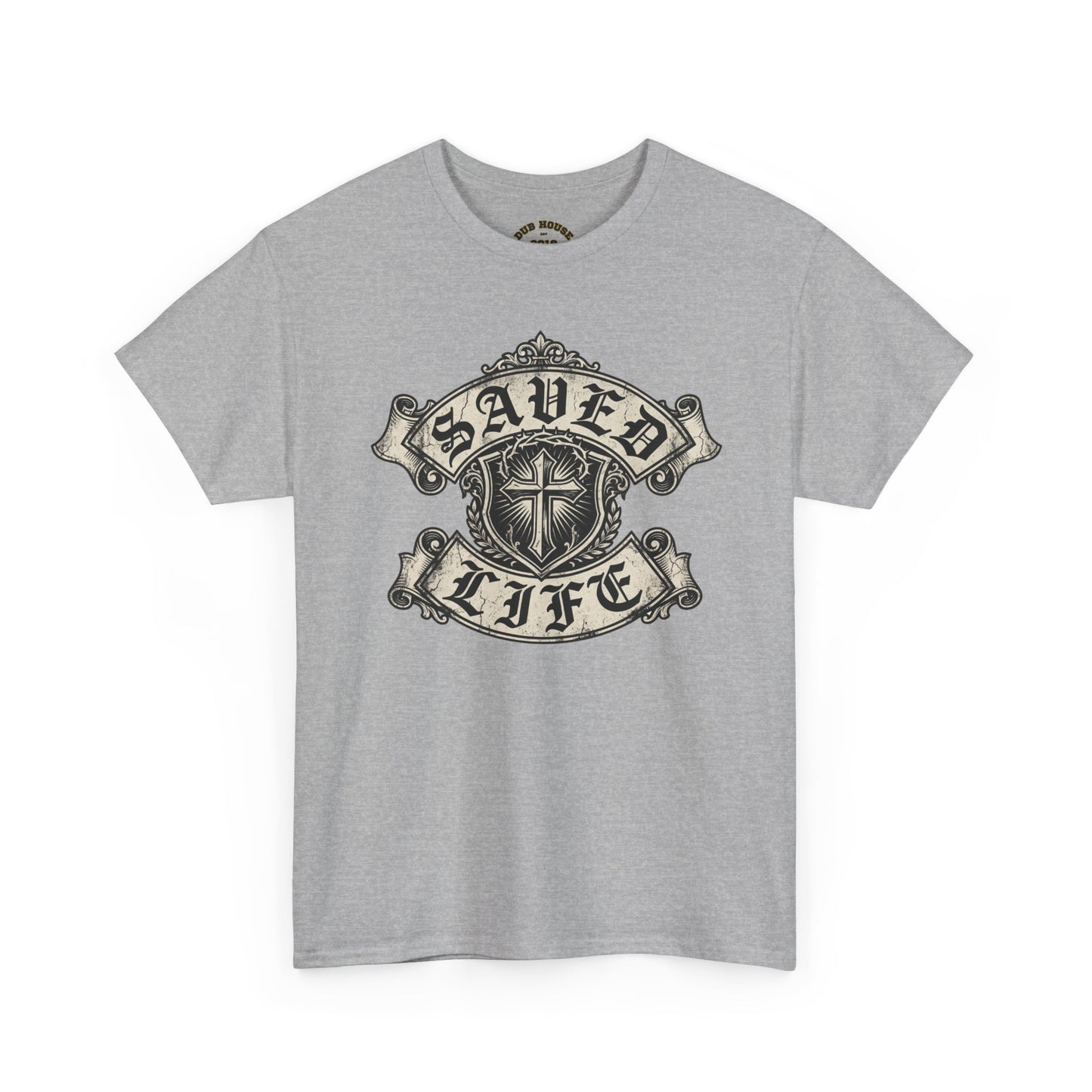 Saved Life Tee — Christian Cross