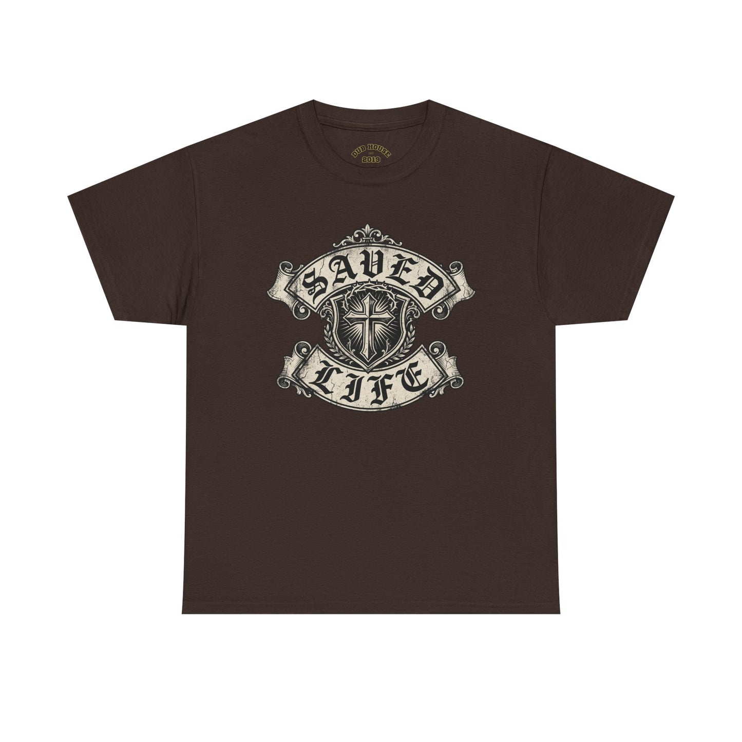 Saved Life Tee — Christian Cross