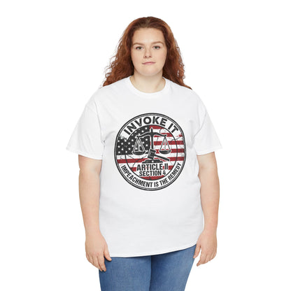 Invoke It Article II/Section 4 Tee
