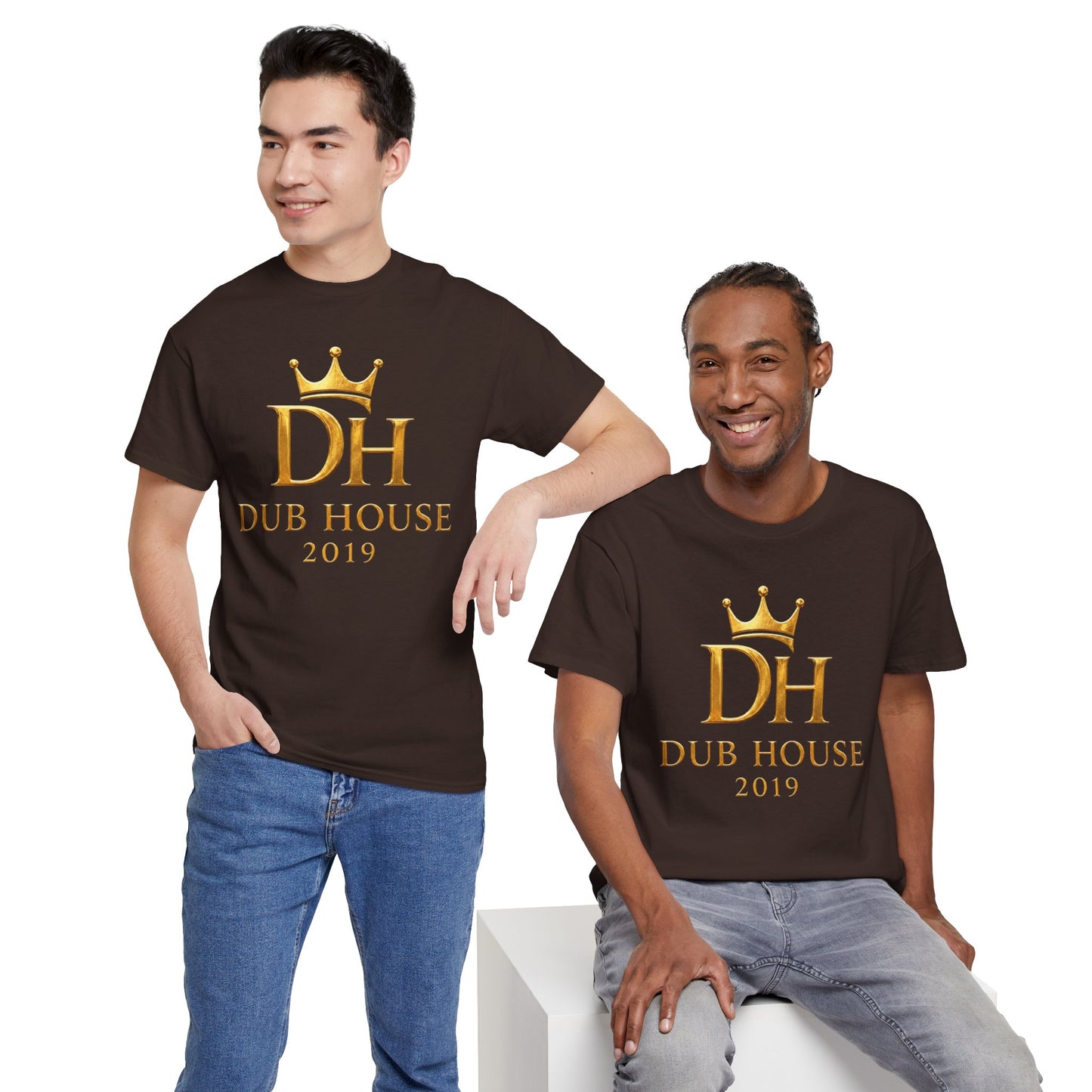 Dub House 2019 Gold Crown DH Logo Tee