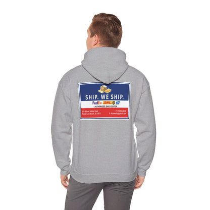Ship. We Ship. Hoodie — Shipping Service Sweatshirt