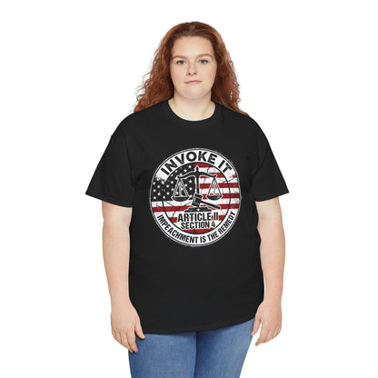 Invoke It Article II/Section 4 Tee