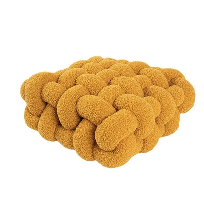 Bubble Kiss Soft Plush Knot Seat Cushion