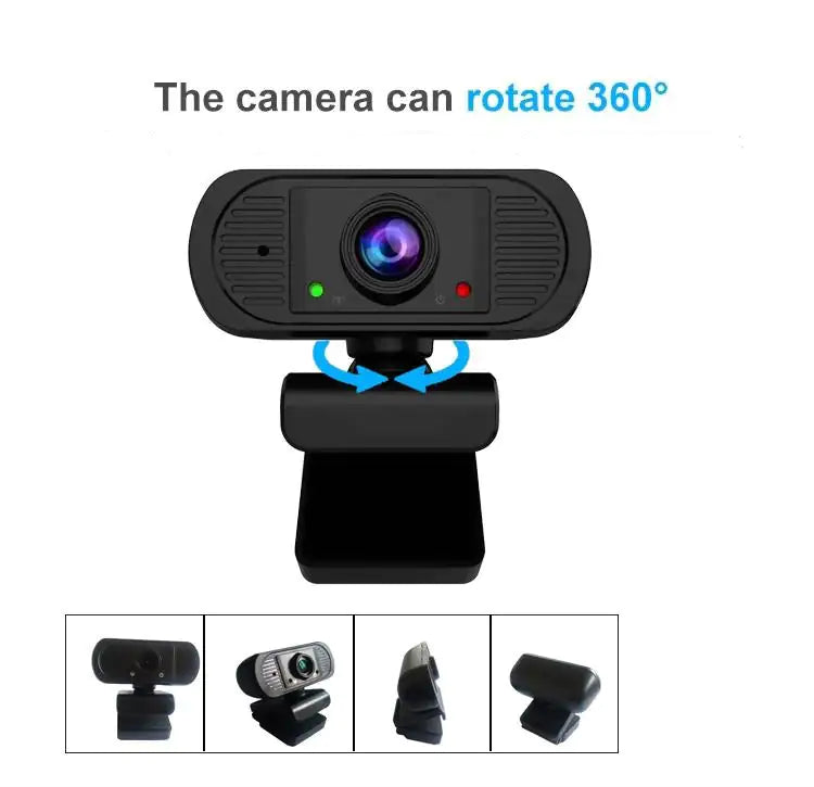 ZOOMEX 1080P HD Portable Camera And Mic For Video Chat