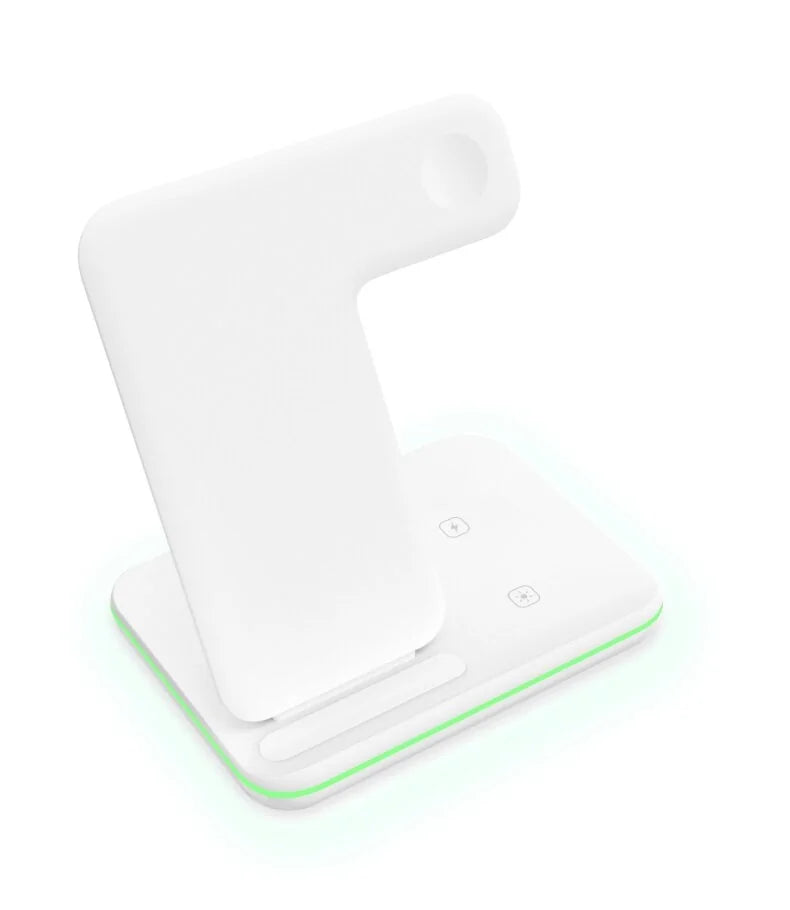 3-In-1 Qi 15W Fast Charging Dock Station