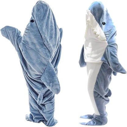 Cartoon Shark Pajamas Playsuit