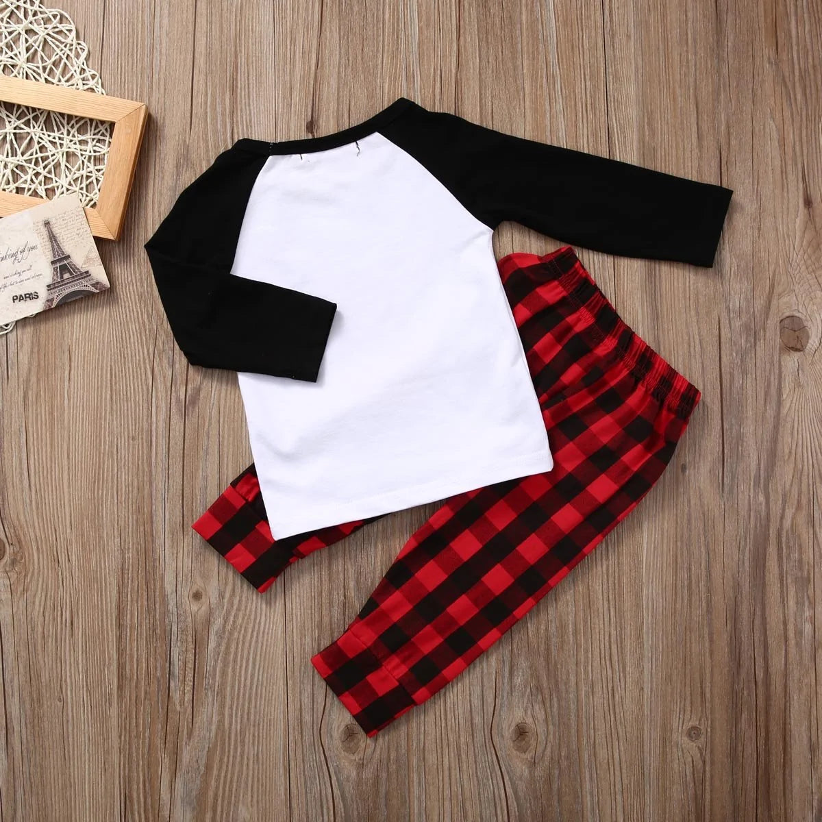 Deer Pajamas Plaid Set