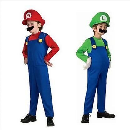 Super Mario Bros Cosplay Costume Set