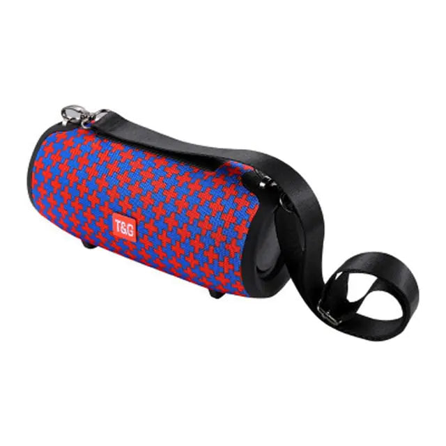 Large Waterproof Wireless Portable Bluetooth Speaker With Strap